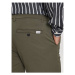 Lindbergh Chino nohavice 30-005044 Zelená Slim Fit