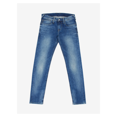 Blue Mens Slim Fit Jeans Jeans Hatch - Men Pepe Jeans