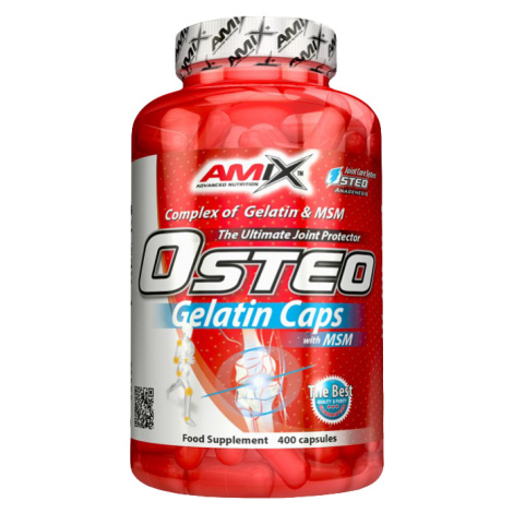 Amix Osteo Gelatin + MSM 400 kapsúl