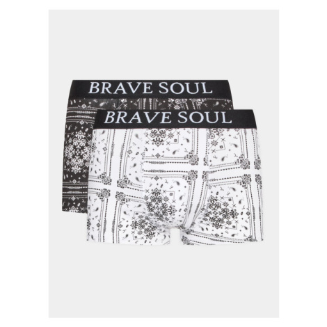 Brave Soul Súprava 2 kusov boxeriek MBX-595DEONTAY Čierna