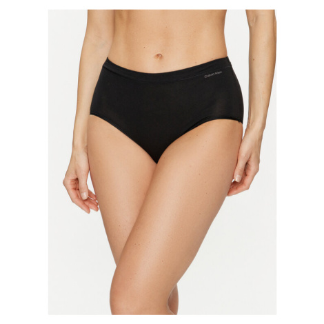 Calvin Klein Underwear Klasické nohavičky s vysokým pásom 000QD5173E Čierna