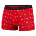 Calvin Klein HOL CTN 2PK-TRUNK 2PK Pánske boxerky, červená, veľkosť