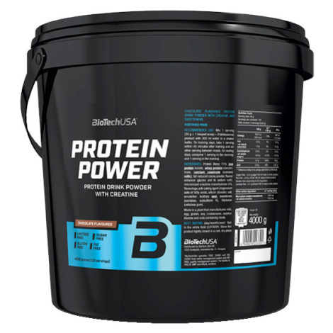 BiotechUSA Protein Power čokoláda 4000 g