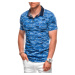 Edoti Printed Men's Polo Shirt