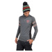 Rossignol mikina Classique Hero 1/2 Zip onyx grey