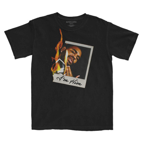 Kevin Gates tričko Polaroid Flame Čierna