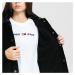 Urban Classics Ladies Oversized Corduroy Sherpa Jacket čierna