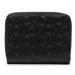Calvin Klein Malá dámska peňaženka Ck Must Wallet W/Flap Md-Emb Mn K60K610950 Čierna