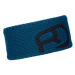 Ortovox čelenka Rock 'N' Wool Headband petrol blue