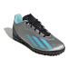 Juniorské futbalové kopačky turfy ADIDAS X CRAZYFAST MESSI 4 SILVMT BLIBLU CBLACK_IE4068_tf