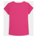 Detské tričko 4F HJL22-JTSD001 ružové Růžová 152