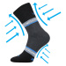 Voxx Fixan Unisex kompresné ponožky BM000000638600100960 čierna