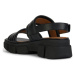 Geox LISBONA Dámske sandále, čierna, veľkosť
