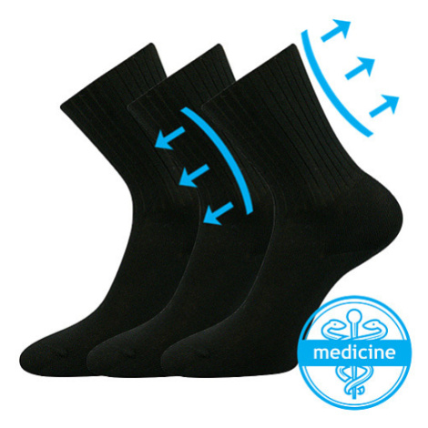 Ponožky Voxx Diarten čierna, 3 páry