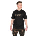 Fox tričko black camo logo t-shirt