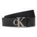 Calvin Klein Pánsky opasok Monogram Hardware 35Mm K50K510063 Čierna