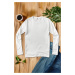 Trendyol White Slim/Slim Fit 100% Cotton T-shirt