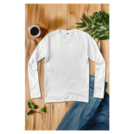 Trendyol White Slim/Slim Fit 100% Cotton T-shirt