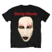 Marilyn Manson Tričko Unisex Red Lips Unisex Black