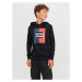 Jack&Jones Junior Mikina 12237105 Čierna Regular Fit