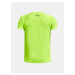 Neónovo-zelené chlapčenské tričko Under Armour UA Tech Twist SS