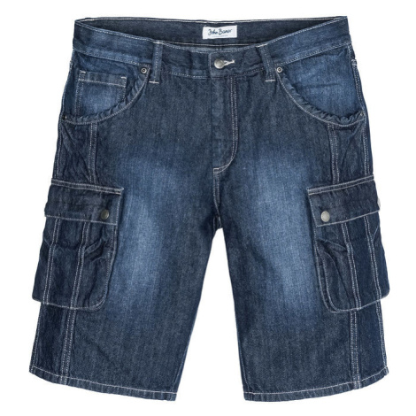 Kapsáčové džínsové bermudy, Regular Fit bonprix