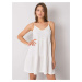 Biele dámske šaty na ramienka RO-SK-2570.19-white