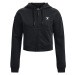 Mikina Under Armour Project Rck Hw Terry Fz Black