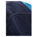 Modrá dámska vzorovaná softshellová bunda ALPINE PRE HOORA