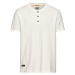 Tričko Camel Active Henley 1/2 Arm White