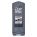 Dove Men+Care Charcoal+Clay sprchový gél 400ml