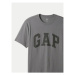 Gap Tričko 856659-12 Sivá Regular Fit