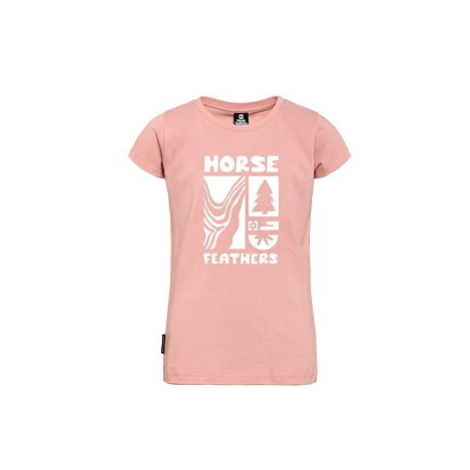 HORSEFEATHERS Detské tričko Ibis - dusty pink PINK