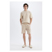 DEFACTO Regular Fit Bermuda Shorts