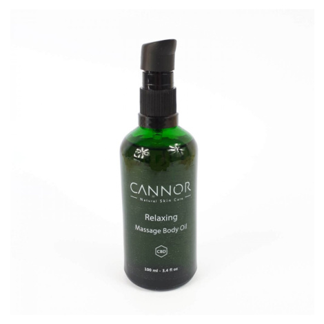 Cannor Masážny olej s CBD - 100 ml