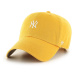 Čiapka 47brand New York Yankees žltá farba, s nášivkou