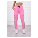 Cargo trousers light pink