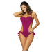 Fuchsiové monokiny Carmen Thai Pink M-468 (5)