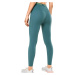 Yvette Sports Športové nohavice 'Power'  modrosivá / neónovo zelená