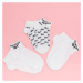 Reebok CL FO Ankle Sock 3Pack biele / čierne