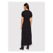 Liu Jo Každodenné šaty WF2193 J6308 Čierna Regular Fit