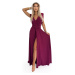 Women's elegant long dress tied in many ways Numoco