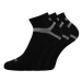 Voxx Rex 14 Unisex športové ponožky - 3 páry BM000001696400100122 čierna