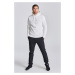 MIKINA GANT REG TONAL SHIELD HOODIE EGGSHELL