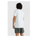 O'Neill GRADIANT CUBE O'NEILL HYBRID T-SHIRT Pánske tričko, biela, veľkosť