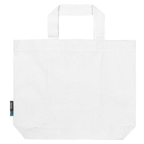 Neutral Veľká nákupná taška Panama z organickej Fairtrade bavlny - Biela