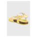 Detské sandále Agatha Ruiz de la Prada žltá farba