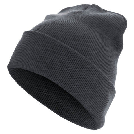 Beanie Basic Flap Long Version V.Grey MSTRDS