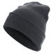 Beanie Basic Flap Long Version V.Grey