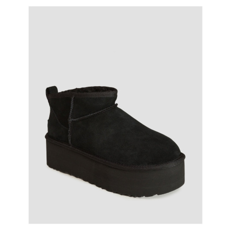 Dámske Topánky Z Ovčej Kože Ugg Classic Ultra Mini Platform